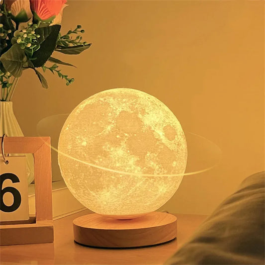 🌕 Levitating Moon Lamp